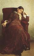 Ilya Repin Rest oil on canvas